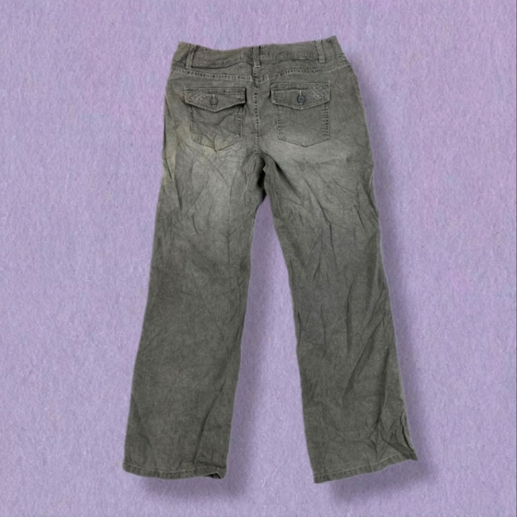 Y2K Sonoma jeans, rhinestone accents,  petite, sz 6P - Picture 5 of 5